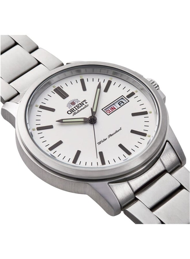 أورينت ساعة ميكانيكية عصرية، حزام معدني - 41.9 مم (RA-AA0C03S) - Image 2