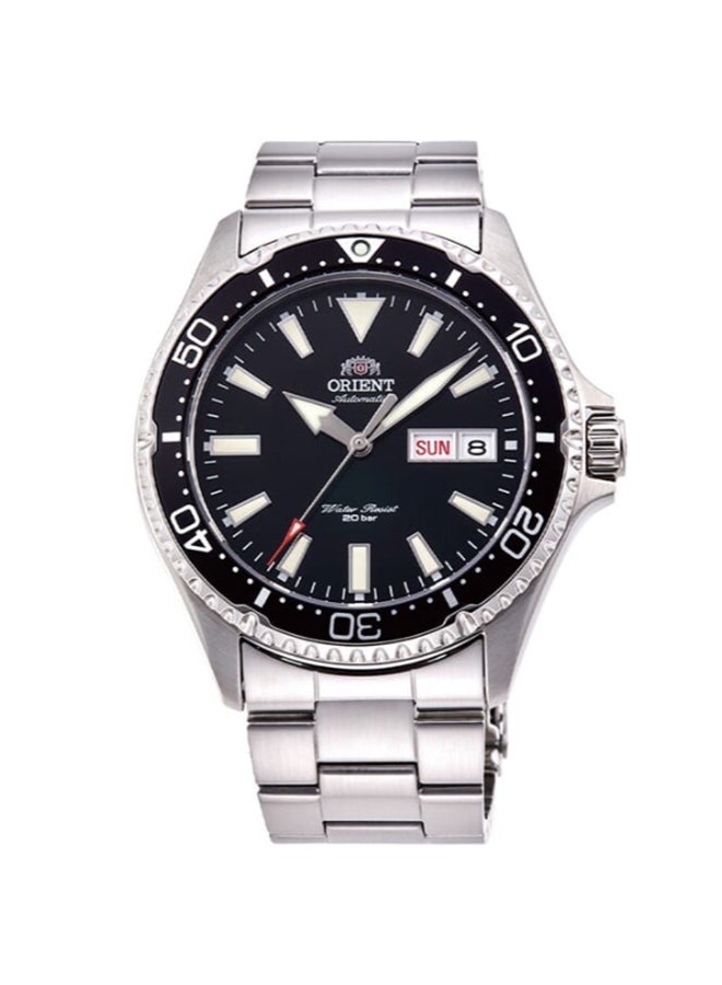 أورينت ساعة رياضية ميكانيكية، حزام معدني - 41.8 مم (RA-AA0001B) - Image 1