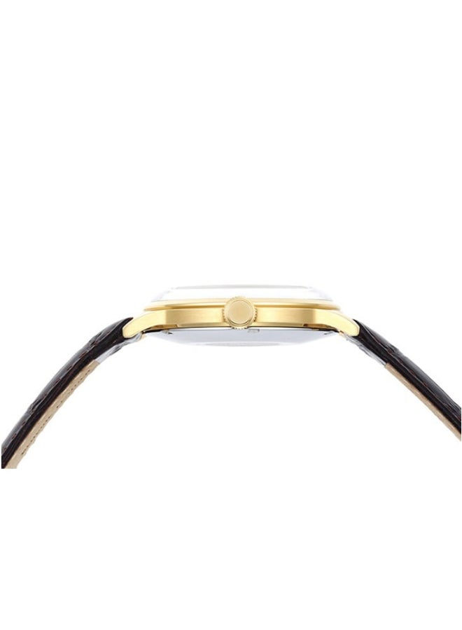 أورينت ساعة بامبينو II أوتوماتيكية ذهبية بقرص أبيض TAC00007W0 - Image 2