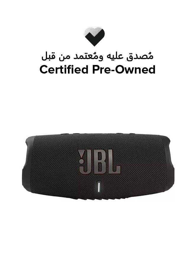 JBL Certified Pre Owned - Charge 5 Portable Speaker - Built In Powerbank - Powerful Pro Sound Black  - Image 1