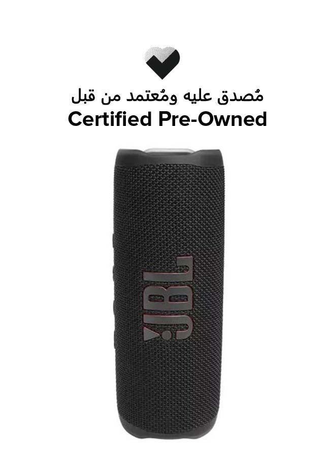 JBL Certified Pre Owned  Flip 6 Portable Waterproof Speaker Black  - Image 1