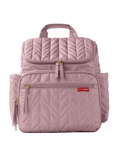 Skip Hop Forma Diaper Backpack, Mauve Mist  - Image 1