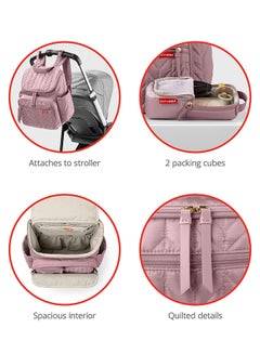 Skip Hop Forma Diaper Backpack, Mauve Mist  - Image 5