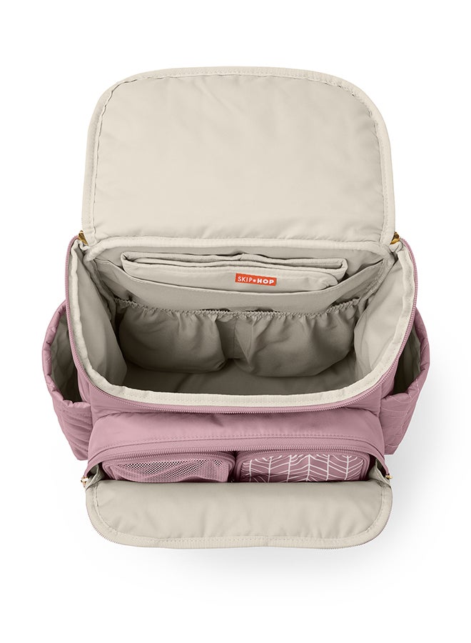 سكيب هوب Forma Diaper Backpack, Mauve Mist  - Image 3