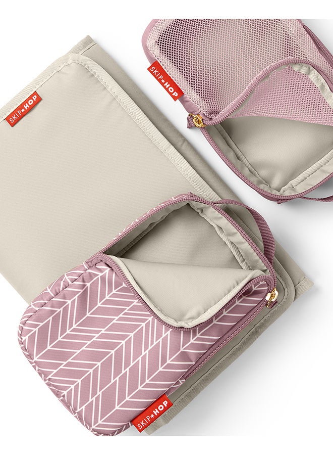 سكيب هوب Forma Diaper Backpack, Mauve Mist  - Image 4