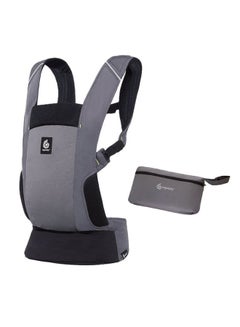 ergobaby Away Graphic Grey, Premium Baby Carrier For On-The-Go Parents  - Image 2