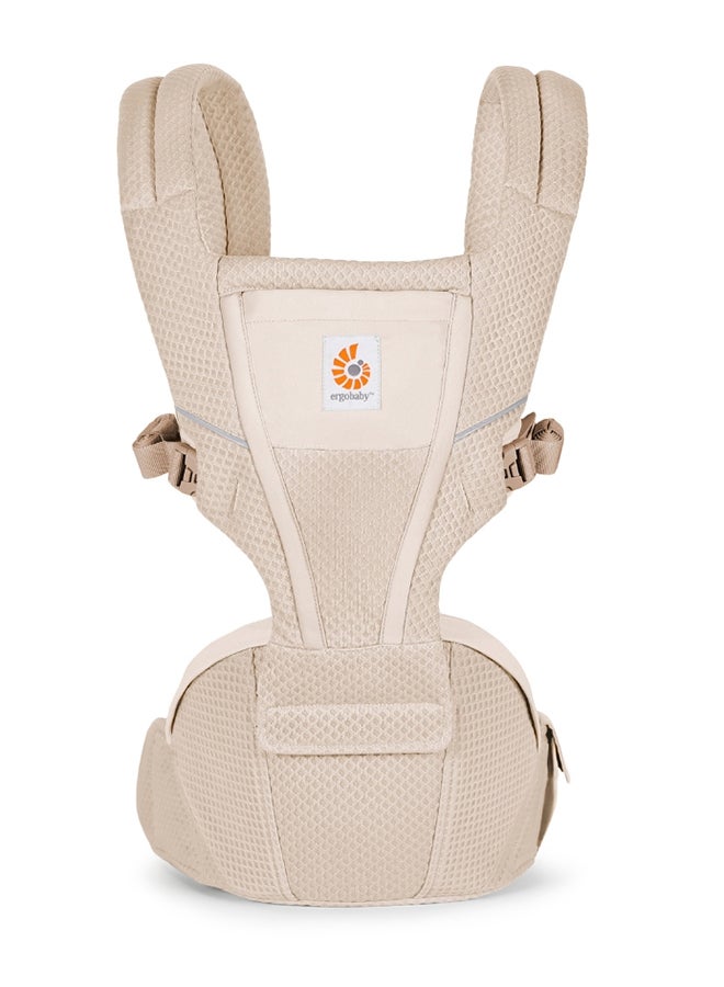 إيرجوبيبي Alta Hip Seat Comfortable And Supportive Baby Carrier With Hip Seat, Natural Beige - Image 1