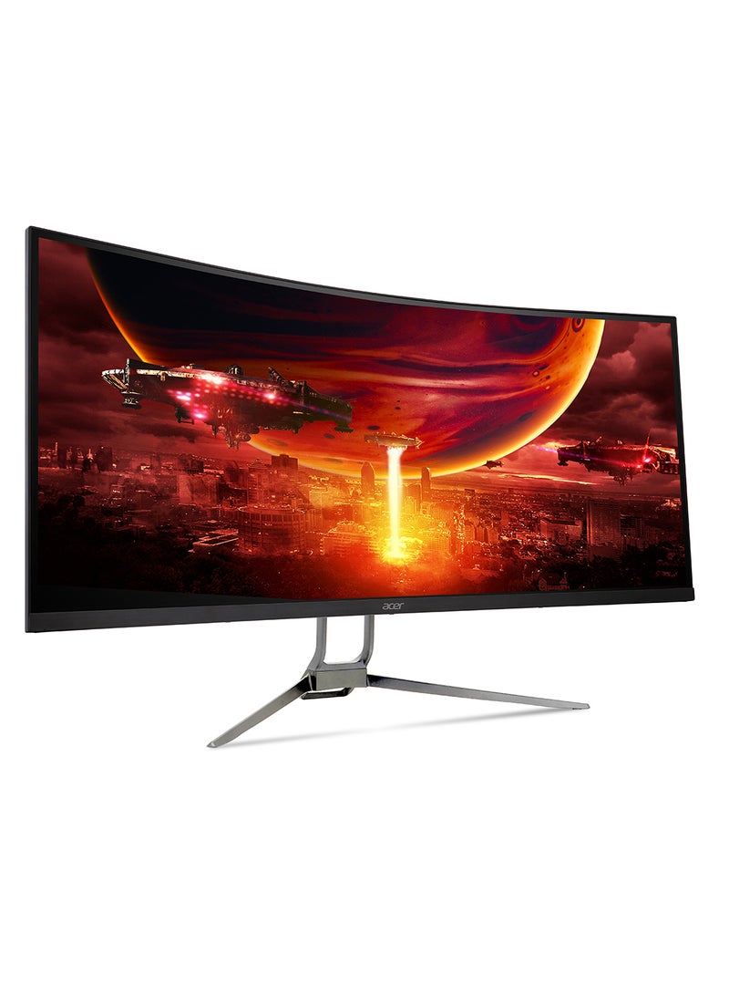 Acer 34 Inch Gaming Monitor 100Hz Curved 16:9 QHD Ultra Wide (3440x1440) | 90% Adobe RGB | HDR 10 | Adaptive Sync | Acer Vision Care 2.0 | Zero Frame | Acer Nitro ED343CURJ0BMIIPPX Monitor Black | 2 Years Manufacturer Warranty Black  - Image 3