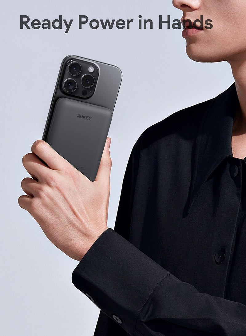 Aukey 5000mAh MagSafe power bank with 20W PD  - Image 3