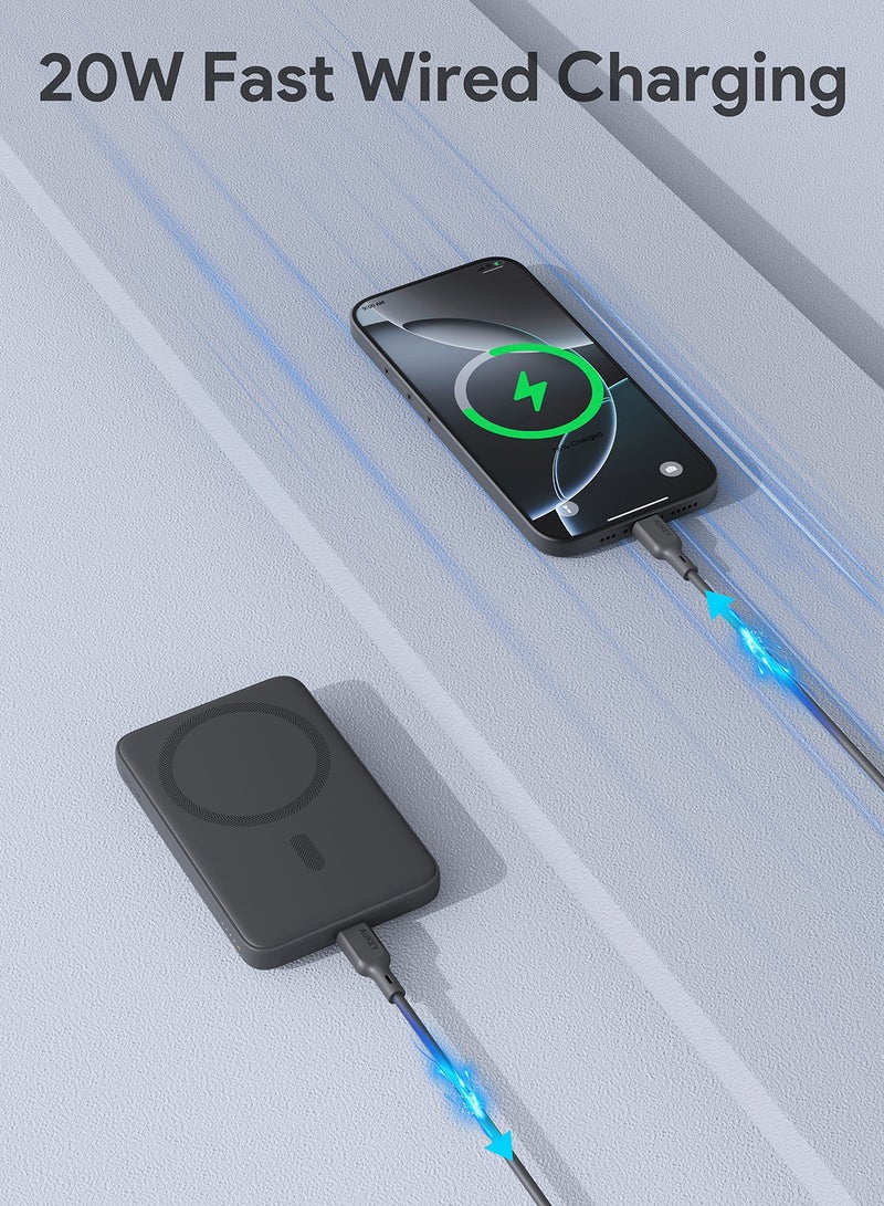 Aukey 5000mAh MagSafe power bank with 20W PD  - Image 2