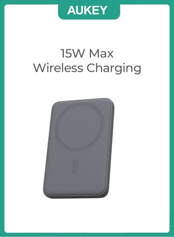 Aukey 5000mAh MagSafe power bank with 20W PD - Image 3