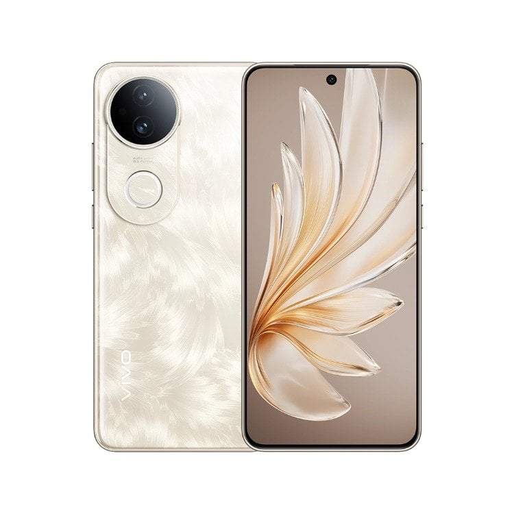 vivo - S20 5G Gold 512GB 16GB RAM NFC Snapdragon 7 Gen 3 Octa Core Smartphone 50MP Rear Camera 6.67” 120Hz AMOLED Screen 90W FlashCharge 6500mAh, Equipped with the latest Snapdragon 7 Gen 3 processor, delivers lightning-fast speeds for seamless multitasking and gaming With Google play Chinese version - Image 1