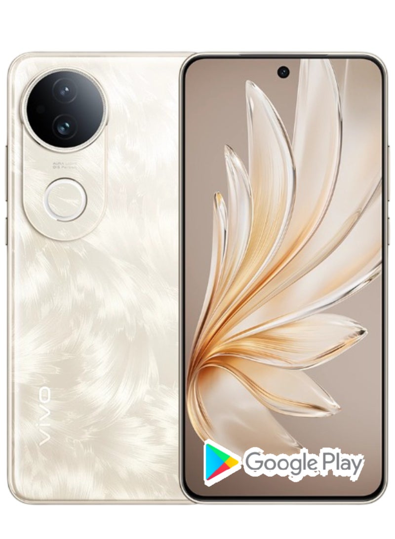 vivo VIVO S20 5G Gold 256GB 12GB RAM NFC Snapdragon 7 Gen 3 Octa Core Smartphone 50MP Rear Camera 6.67” 120Hz AMOLED Screen 90W FlashCharge 6500mAh, Equipped with the latest Snapdragon 7 Gen 3 processor, delivers lightning-fast speeds for seamless multitasking and gaming With Google play Chinese version  - Image 1