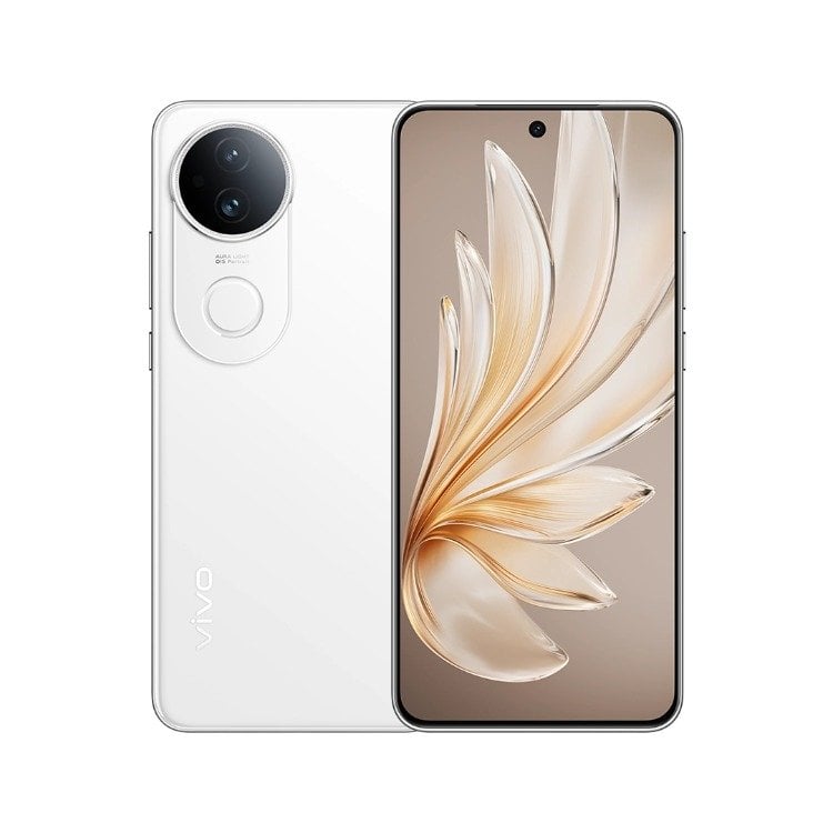 vivo - VIVO S20 5G White 512GB 16GB RAM NFC Snapdragon 7 Gen 3 Octa Core Smartphone 50MP Rear Camera 6.67” 120Hz AMOLED Screen 90W FlashCharge 6500mAh, Equipped with the latest Snapdragon 7 Gen 3 processor, delivers lightning-fast speeds for seamless multitasking and gaming With Google play Chinese Version - Image 1