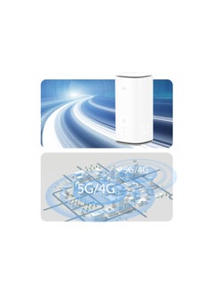 ZTE 5G Router Global Version Wi-Fi 6, 10dBi Antenna - MC888 PRO | White  - Image 4