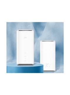 ZTE 5G Router Global Version Wi-Fi 6, 10dBi Antenna - MC888 PRO | White  - Image 1