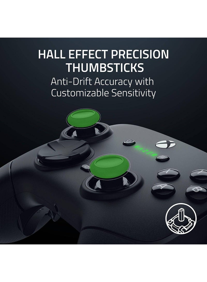 Wolverine V3 Pro Wireless Gaming Controller: Licensed for Xbox Series X|S, Xbox One, Windows PC - 6 Remappable Buttons - Fast Triggers - Customizable Thumbsticks - Wired Tournament Mode - Black