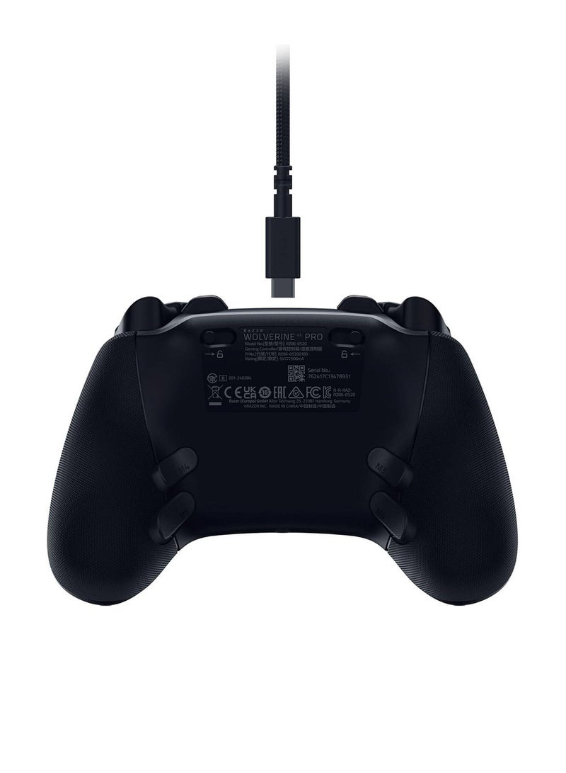 RAZER Wolverine V3 Pro Wireless Gaming Controller: Licensed for Xbox Series X|S, Xbox One, Windows PC - 6 Remappable Buttons - Fast Triggers - Customizable Thumbsticks - Wired Tournament Mode - Black  - Image 4