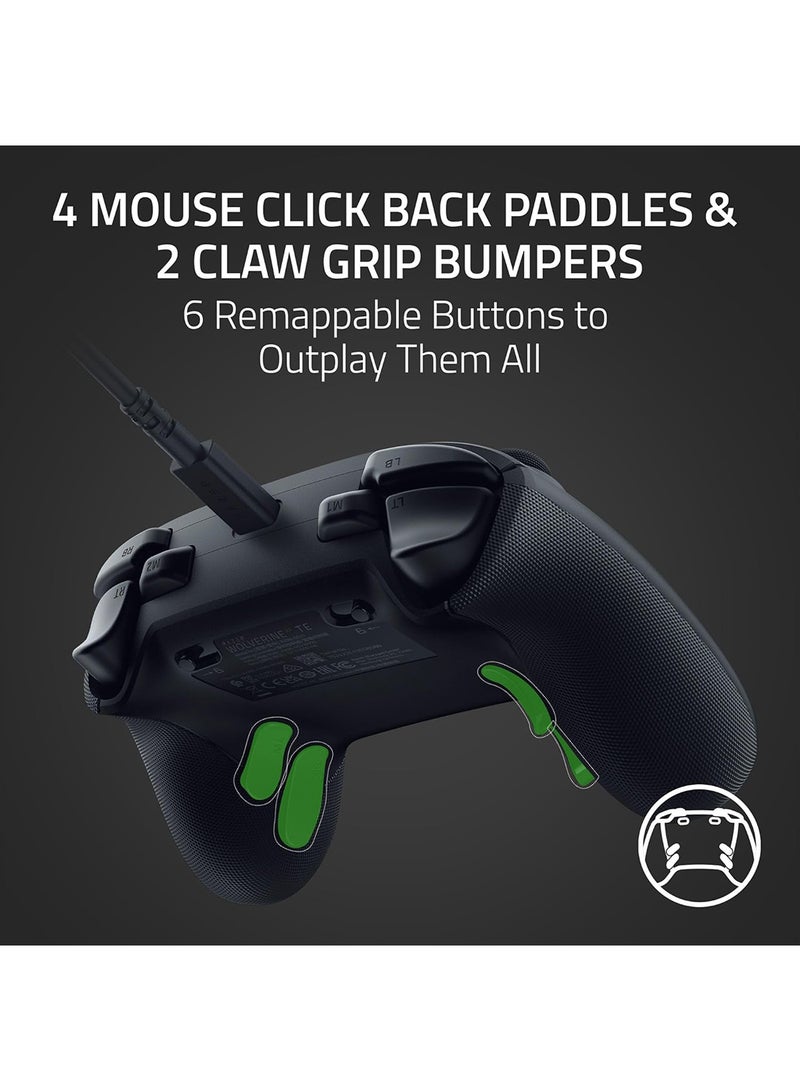 RAZER Wolverine V3 Tournament Edition XBOX/PC, 6 Remappable Buttons to Outplay Them All, 1000Hz Polling Rate for Competitive Play on PC, Wired Esports Controller - Black  - Image 4
