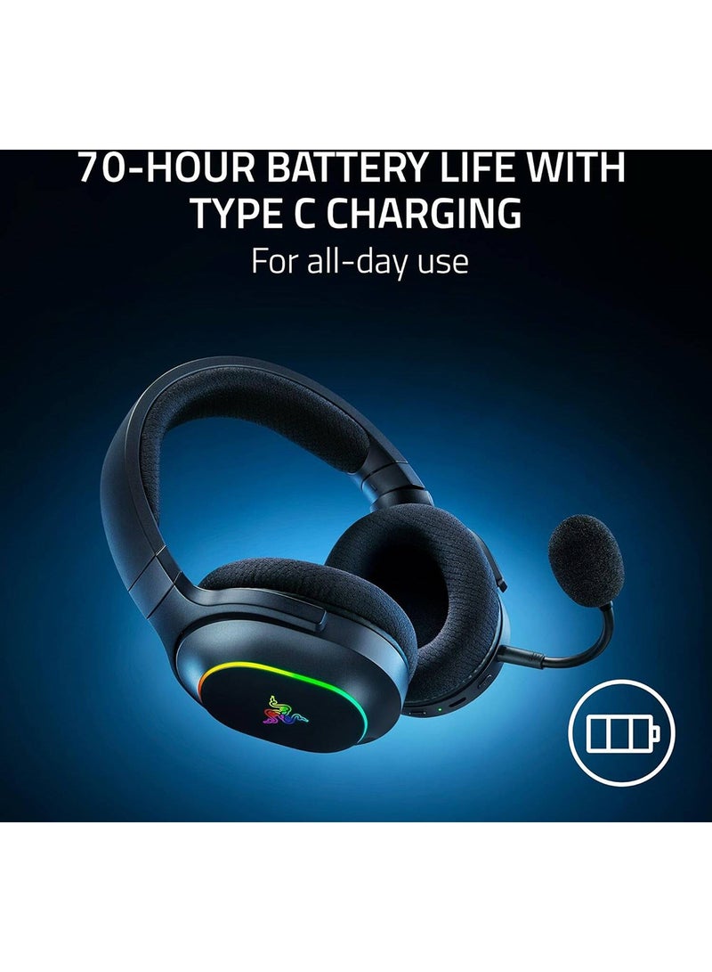 RAZER Barracuda X Chroma Gaming Headphones, 40mm Razer TriForce, Detachable Razer HyperClear Cardioid Mic, 7.1 Surround Sound, 6-Zone Earcup Lighting, Black  - Image 5