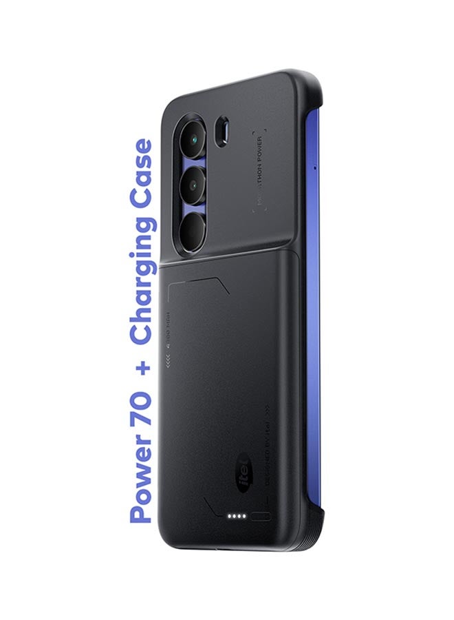 ITEL - P70 Dual SIM Marine 4+4GB RAM 256GB 4G With Charging Case - Middle East Version - Image 1