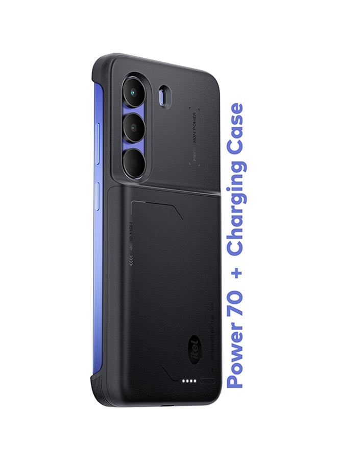 ITEL - P70 Dual SIM Marine 4+4GB RAM 256GB 4G With Charging Case - Middle East Version - Image 1