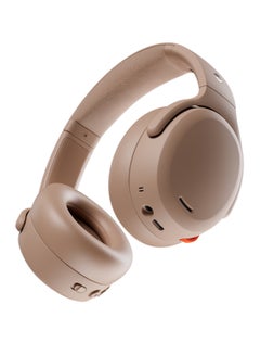 Skullcandy Crusher ANC 2 Over-Ear Noise Cancelling Wireless Headphones with Sensory Bass, 50 Hr Battery, Skull-iQ, Alexa Enabled, Microphone, Works with Bluetooth Devices - Primer Tan  - Image 1