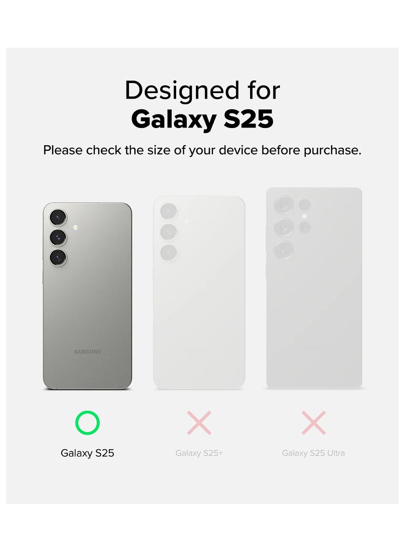 Ringke Fusion Design Compatible with Augmented Shockproof Protective Phone Cover Designed for Samsung Galaxy S25 Case Seoul Map white - Image 3