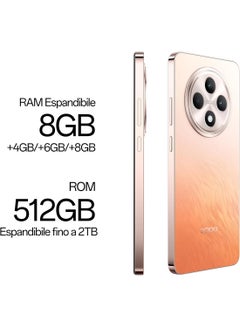 OPPO Reno12 FS 4G Dual SIM 8GB RAM 512GB ROM Amber Orange - International Version  - Image 2