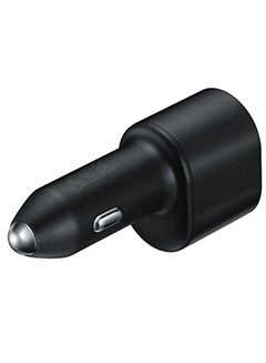 Samsung Car Charger Fast Charging 45W and 15W 2.0 Dual Port Car Charger with USB-C Cable 1m - Black Black  - Image 5