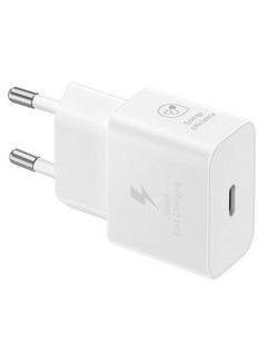 Samsung 25W USB-C Adapter Super Fast Charging Wall Adapter - White White  - Image 2