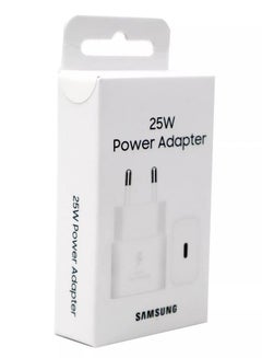 Samsung 25W USB-C Adapter Super Fast Charging Wall Adapter - White White  - Image 5