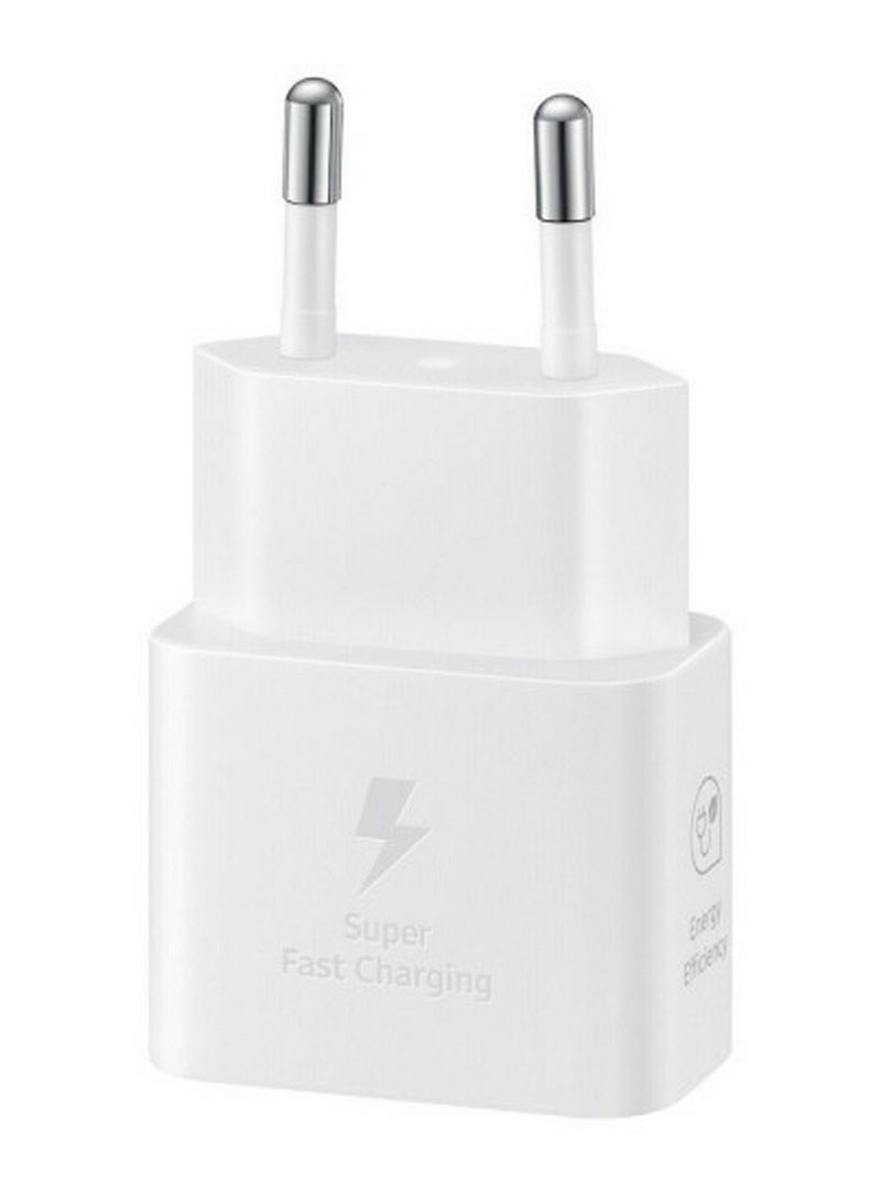 Samsung 25W USB-C Adapter Super Fast Charging Wall Adapter - White White - Image 4