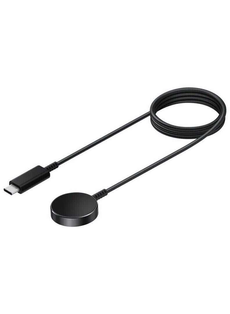 Charger for Galaxy Watch - Fast Wireless Charger for Samsung Galaxy Watch - Black Black