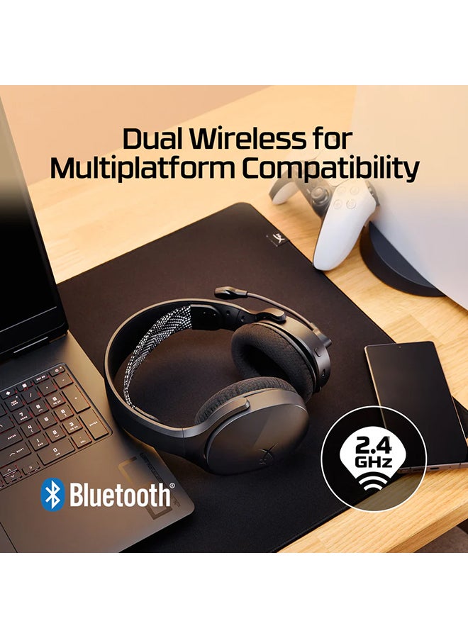 هايبركس Cloud Jet Dual Wireless Gaming Headset - Black  - Image 2