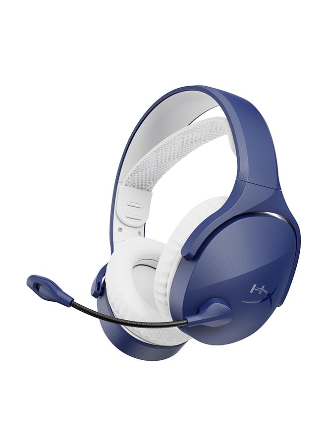 HYPERX Cloud Get Wireless Gaming Headset, 40mm Drivers, 20Hz to 20kHz Frequency, Unidirectional, Swivel-To-Mute Boom Mic, Bluetooth 5.3, Up to 15M Wireless Range, Blue | AM7A0AA - Image 1