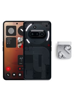 Nothing Phone 3a 5G Dual SIM Black 12GB RAM 256GB with CMF Buds - Middle East Version  - Image 1