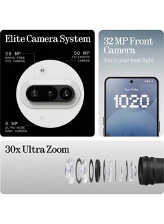 Nothing Phone 3a 5G Dual SIM White 12GB RAM 256GB With CMF Buds - Middle East Version  - Image 5