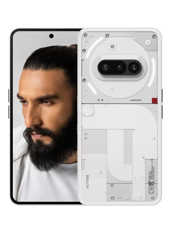 Nothing Phone 3a 5G Dual SIM White 12GB RAM 256GB With CMF Buds - Middle East Version - Image 2
