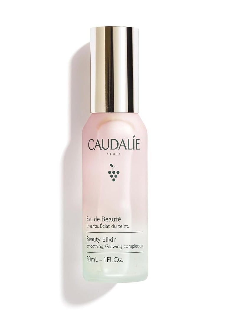CAUDALIE Beauty Elixir Face Mist: Toner That Tightens Pores + Reduces Dullness + Sets Makeup 30 mlml  - Image 1