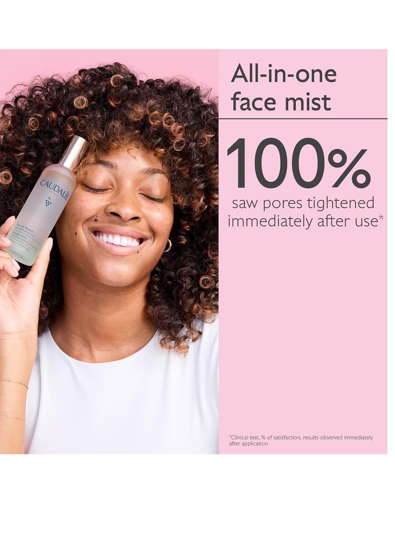 CAUDALIE Beauty Elixir Face Mist: Toner That Tightens Pores + Reduces Dullness + Sets Makeup 30 mlml  - Image 3