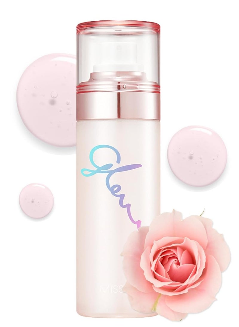 ميشا بالم تو غو جلوسكين، 4 في 1 مرطب، منعش، معزز للمكياج، رذاذ لامع محمول - Image 1