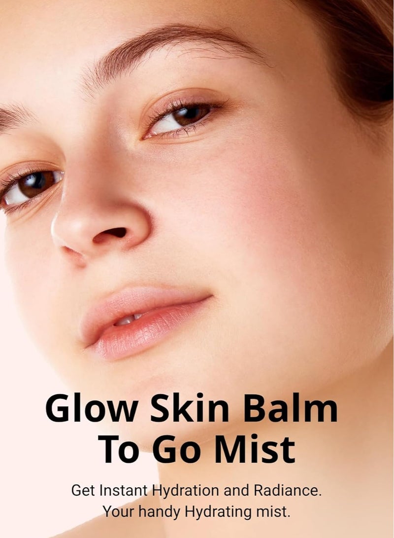 ميشا بالم تو غو جلوسكين، 4 في 1 مرطب، منعش، معزز للمكياج، رذاذ لامع محمول - Image 3