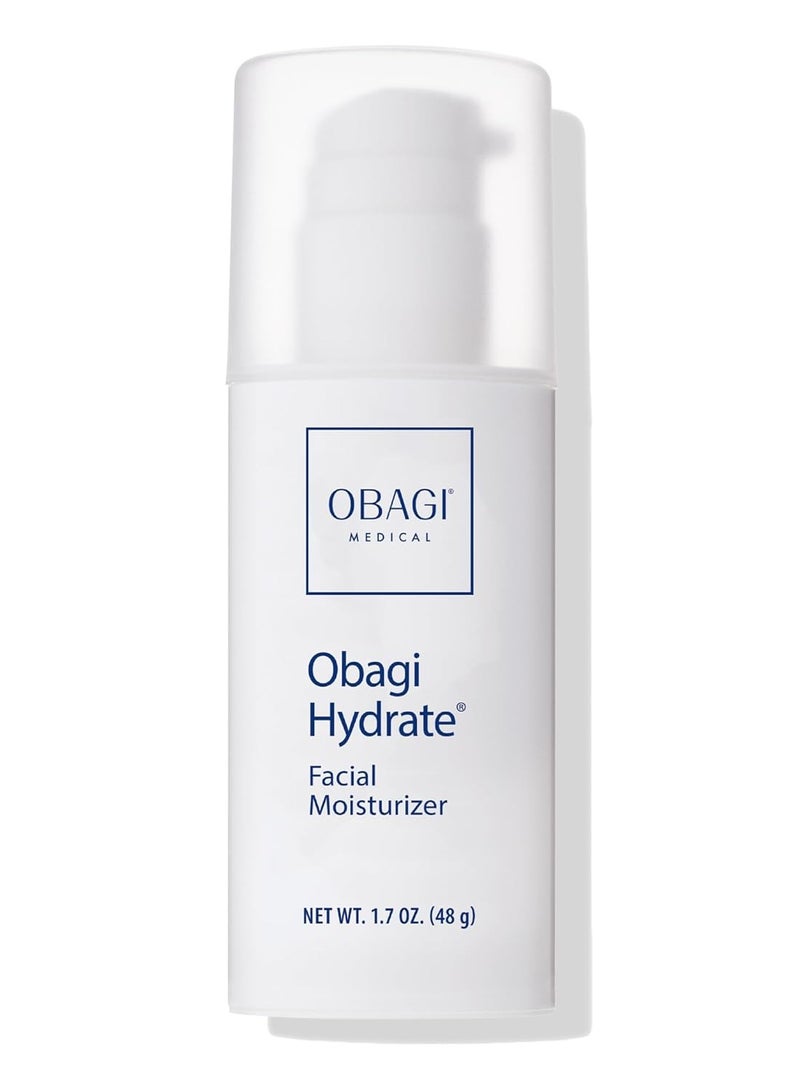 أوباجي Hydrate Facial Moisturizer – Non-Comedogenic Intensely Hydrating All Day Moisturizer that Combats Dryness with Tara Seed Extract, Shea Butter & Avocado Oil 1.7 Ozounce - Image 1
