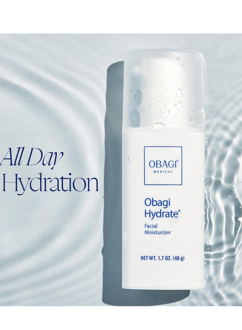 أوباجي Hydrate Facial Moisturizer – Non-Comedogenic Intensely Hydrating All Day Moisturizer that Combats Dryness with Tara Seed Extract, Shea Butter & Avocado Oil 1.7 Ozounce - Image 2