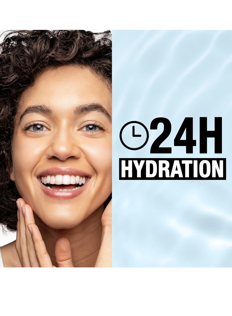 نيوتروجينا Hydro Boost Water Gel Daily Facial Moisturizer with Hyaluronic Acid, 1.7 fl. oz, Hydro Boost Hydrating Facial Cleansing Gel with Hyaluronic Acid, 2 oz, Travel Size 2 ozounce - Image 3