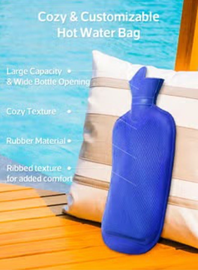 فيرست ستيب - Hot Water Bottle 2l Capacity for Pain Relief And Comfort - Image 1