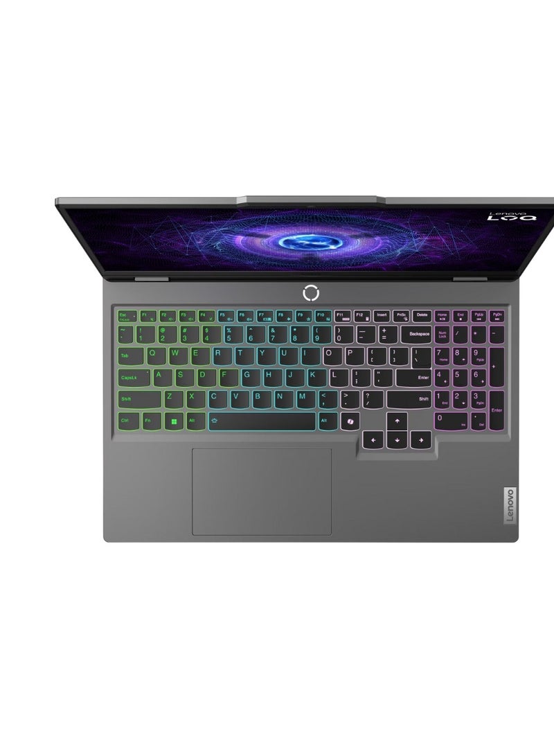Lenovo LOQ 15IRX9 AI Gaming Laptop With 15.6-Inch FHD Display, Core i7-13650HX Processor/24GB SSD/512GB SSD/6GB Nvidia Geforce RTX 4050 Graphics Card/Windows 11 Pro Arabic Luna Grey  - Image 5