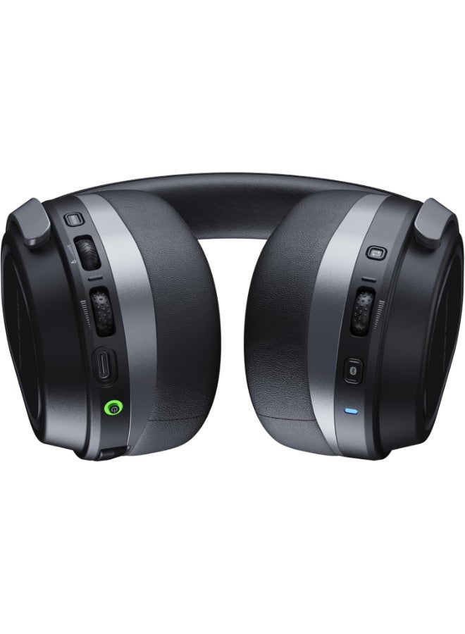 TURTLE BEACH - Stealth 700 Wireless Multiplatform Amplified Gaming Headset for PS5, PS4, PC, And Mobile – 60mm Speakers, A.I. Noise-Cancelling Mic, Bluetooth, 80-Hr Battery, Dual Transmitters - Image 1
