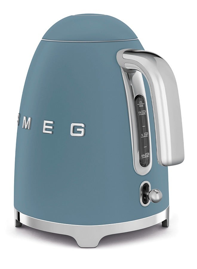 سميج Electric Kettle Aesthetic 50's Style - 1.7 L 2400 W KLF03SBMAU Storm Blue  - Image 5